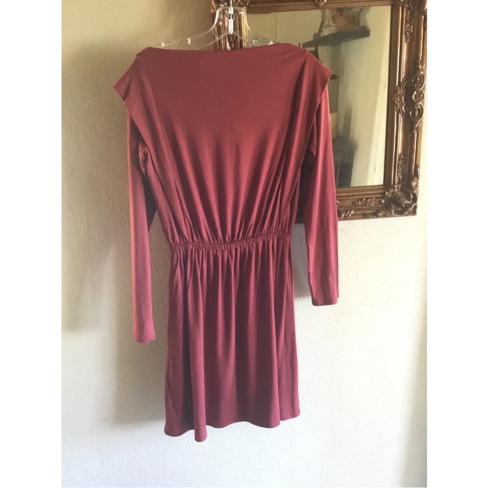 Rachel Pally Dress Medium Burgundy